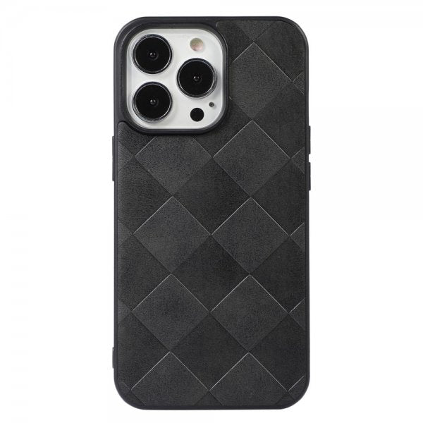 iPhone 13 Pro Max Skal Rutmönster Svart