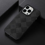 iPhone 13 Pro Max Skal Rutmönster Svart