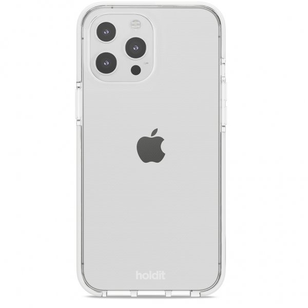 holdit iPhone 13 Pro Max Skal Seethru Vit