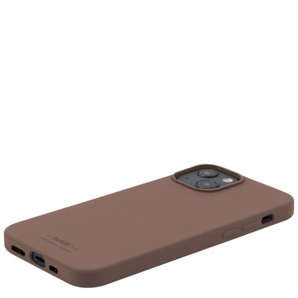 holdit iPhone 13 Skal Silikon Dark Brown