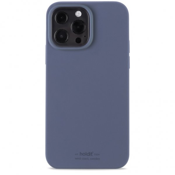 holdit iPhone 13 Pro Max Skal Silikon Pacific Blue