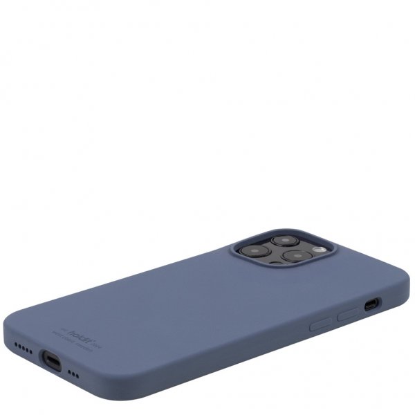 holdit iPhone 13 Pro Skal Silikon Pacific Blue