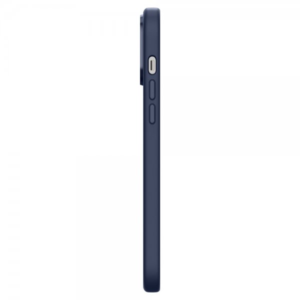Spigen iPhone 13 Pro Max Skal Silicone Fit Navy Blue
