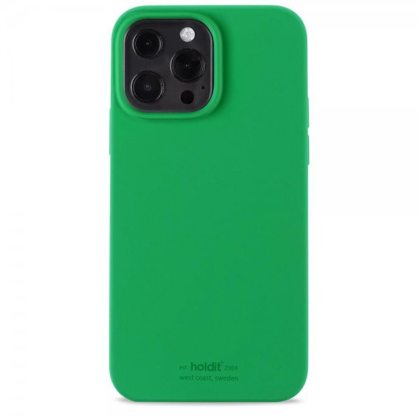 holdit iPhone 13 Pro Max Skal Silikon Grass Green