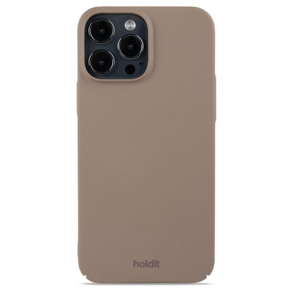 holdit iPhone 13 Pro Max Skal Slim Case Mocha Brown