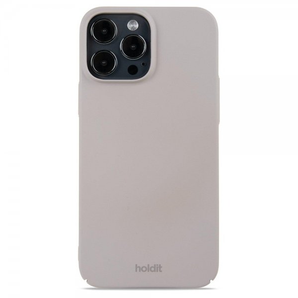 holdit iPhone 13 Pro Max Skal Slim Case Taupe