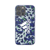 Adidas iPhone 13 Pro Max Skal Snap Case Leopard Bold Blue