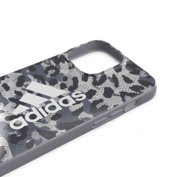 Adidas iPhone 13 Pro Max Skal Snap Case Leopard Grå