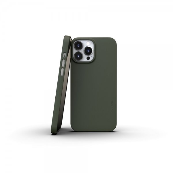 Nudient iPhone 13 Pro Max Skal Thin Case V3 MagSafe Pine Green