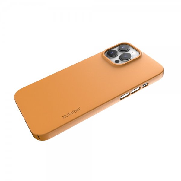 Nudient iPhone 13 Pro Max Skal Thin Case V3 MagSafe Saffron Yellow