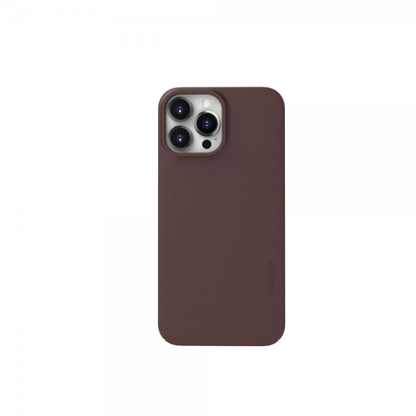 Nudient iPhone 13 Pro Max Skal Thin Case V3 MagSafe Sangria Red