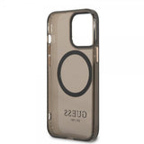 Guess iPhone 13 Pro Max Skal Translucent MagSafe Svart