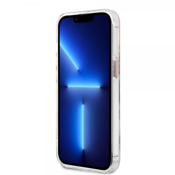 Guess iPhone 13 Pro Max Skal Transparent MagSafe Guld Transparent