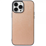 iPhone 13 Pro Max Skal Trätextur Guld