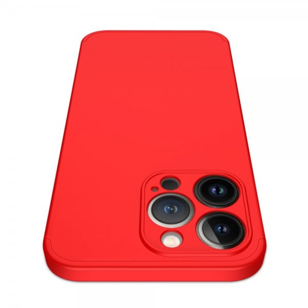 GKK iPhone 13 Pro Max Skal Tredelat Röd
