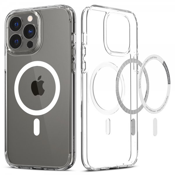 Spigen iPhone 13 Pro Max Skal Ultra Hybrid Mag Vit