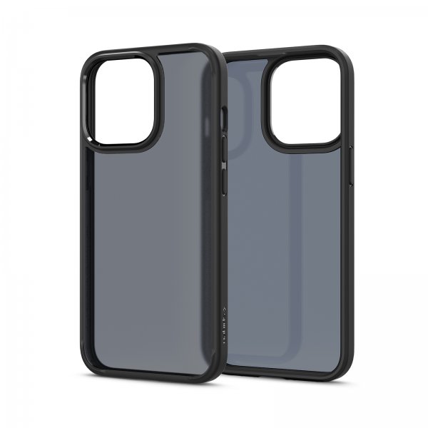 Spigen iPhone 13 Pro Max Skal Ultra Hybrid Matte Frost Black