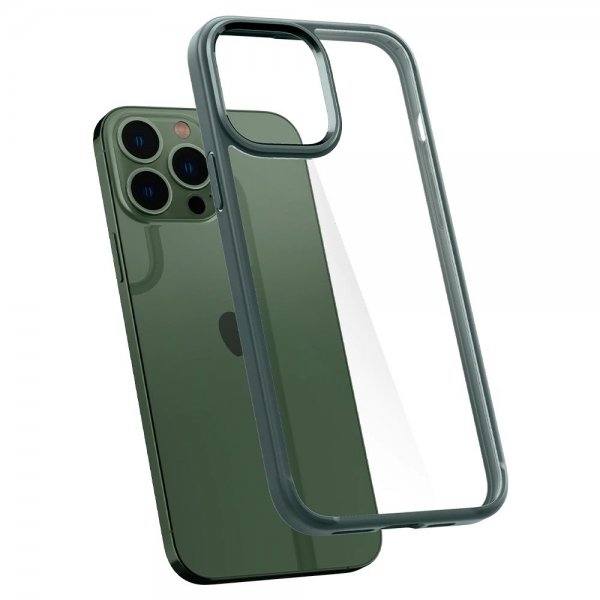 Spigen iPhone 13 Pro Max Skal Ultra Hybrid Midnight Green