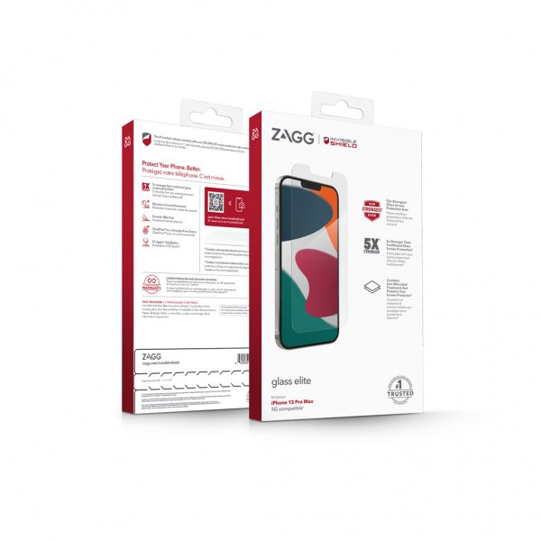 ZAGG InvisibleShield iPhone 13 Pro Max/iPhone 14 Plus Skärmskydd Glass Elite