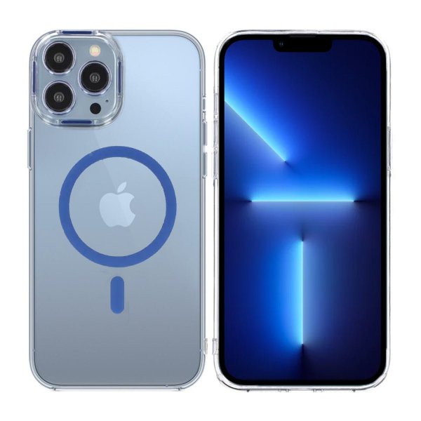 iPhone 13 Pro Max Skal TPU MagSafe Blå