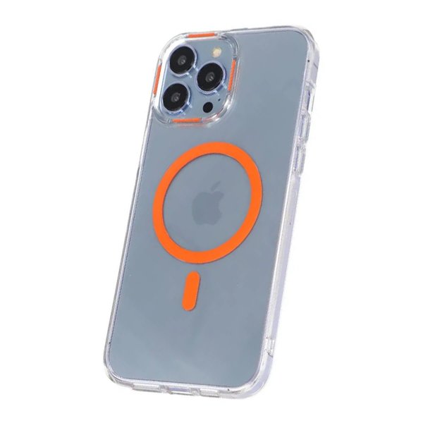 iPhone 13 Pro Max Skal TPU MagSafe Orange
