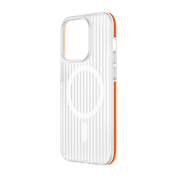 iPhone 13 Pro Skal Korrugerad MagSafe Orange