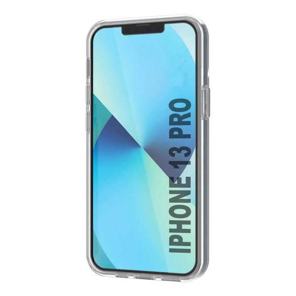 Rvelon iPhone 13 Pro Skal Korthållare Transparent