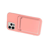 iPhone 13 Pro Skal Korthållare Rosa