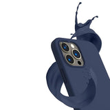 Rvelon iPhone 13 Pro Skal Silikon Blå