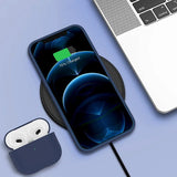Rvelon iPhone 13 Pro Skal Silikon Blå