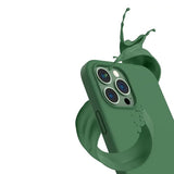 Rvelon iPhone 13 Pro Skal Silikon Grön