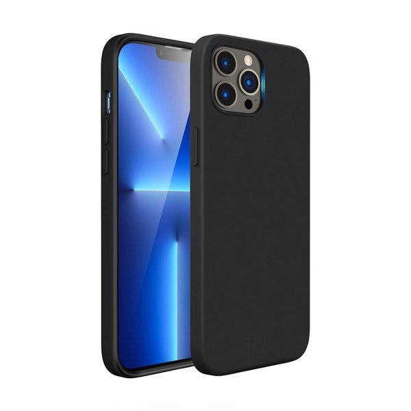 Rvelon iPhone 13 Pro Skal Silikon Svart