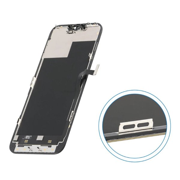 iPhone 13 Pro OLED Skärm - Svart (tagen från ny iPhone)
