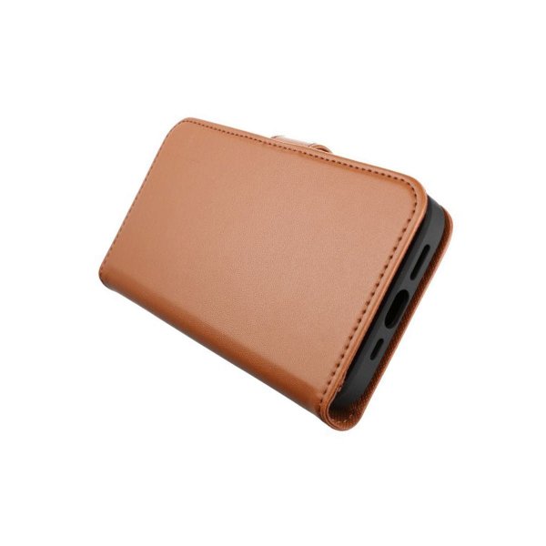 Rvelon iPhone 13 Pro Fodral Magnetiskt Avtagbart Skal Brun