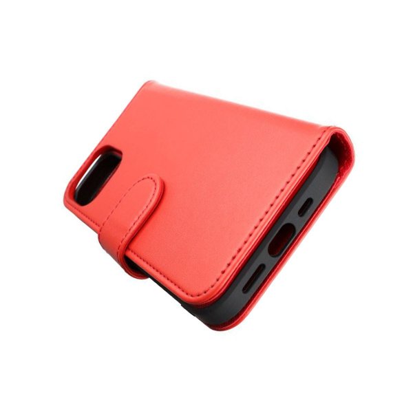 Rvelon iPhone 13 Pro Fodral Magnetiskt Avtagbart Skal Röd