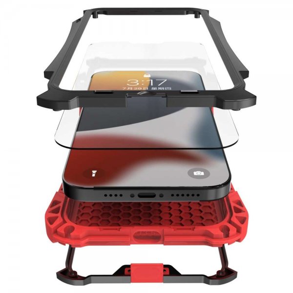 R-JUST iPhone 13 Pro Skal AMIRA Röd