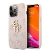 Guess iPhone 13 Pro Skal Big Logo Rosa