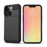 iPhone 13 Pro Skal Card Slide Svart