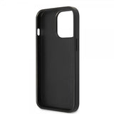 Guess iPhone 13 Pro Skal Double Cardslot Metal Triangle Svart