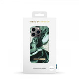 Ideal of Sweden iPhone 13 Pro Skal Fashion Case Golden Olive Marble