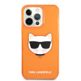 Karl Lagerfeld iPhone 13 Pro Skal Fluo Orange