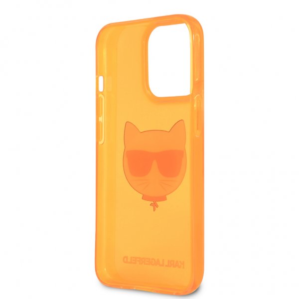 Karl Lagerfeld iPhone 13 Pro Skal Fluo Orange