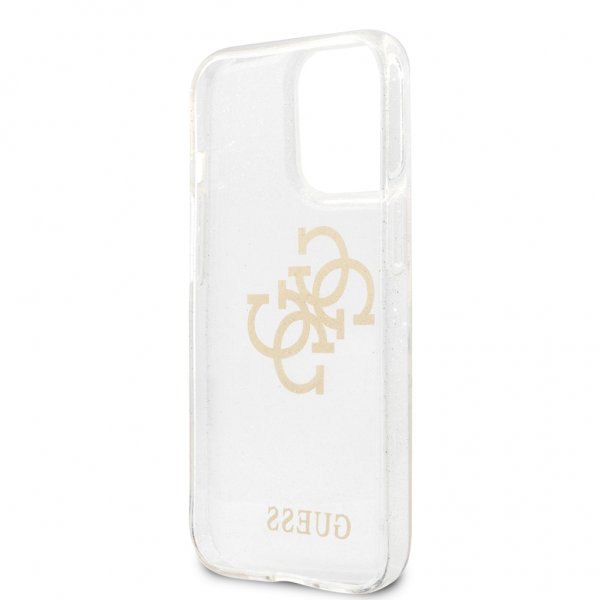 Guess iPhone 13 Pro Skal Full Glitter Transparent