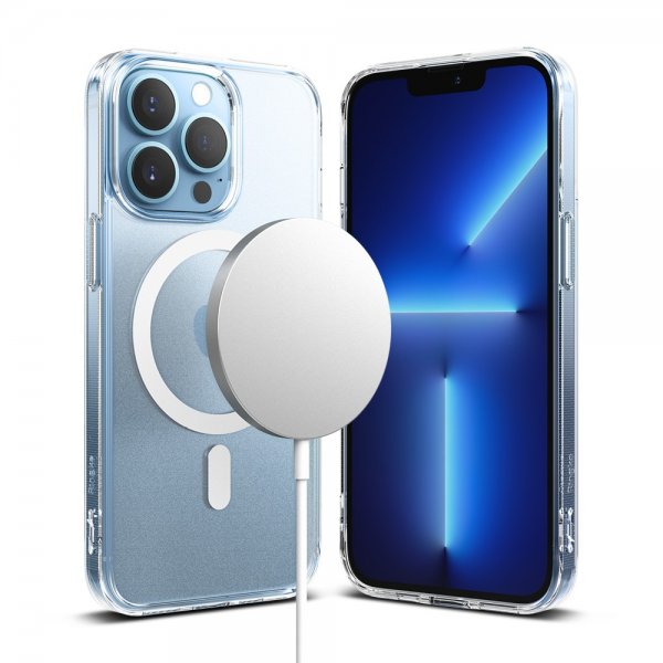 Ringke iPhone 13 Pro Skal Fusion Magnetic MagSafe Matte Clear