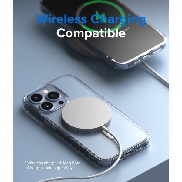 Ringke iPhone 13 Pro Skal Fusion Magnetic MagSafe Matte Clear