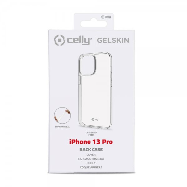 Celly iPhone 13 Pro Skal GELSKIN Transparent