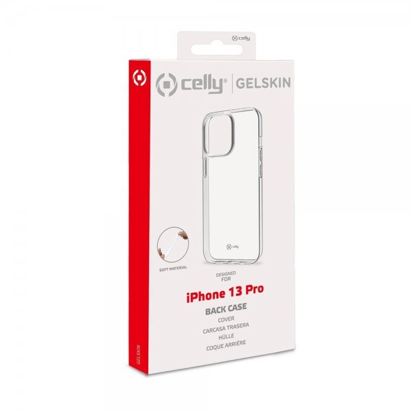 Celly iPhone 13 Pro Skal GELSKIN Transparent