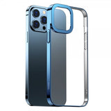 Baseus iPhone 13 Pro Skal Glitter Series Blå