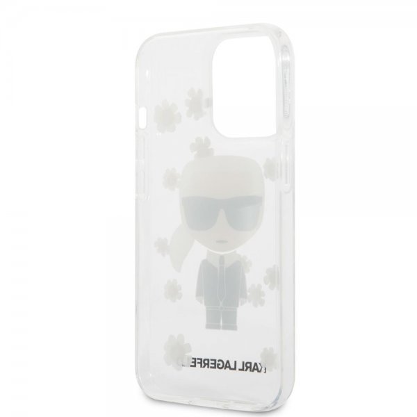 Karl Lagerfeld iPhone 13 Pro Skal Iconic Flower Transparent