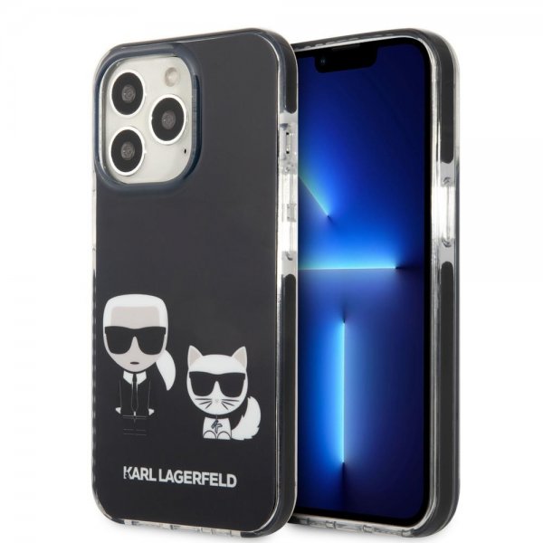 Karl Lagerfeld iPhone 13 Pro Skal Karl & Choupette Svart